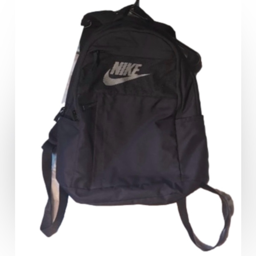 Nike Backpack Black Multiple Pockets School